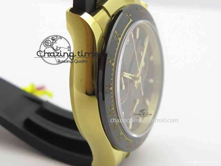 Good Copy Rolex Watches XS Best JH Strap Black 116518LN YG Edition Daytona (Free A4130 rubber Dial On strap) Rubber 3645 WeatherProof 1231